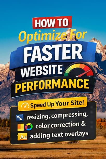 How to Optimize Images for Faster Website Performance 